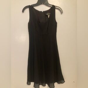 Classic Black Chiffon LBD